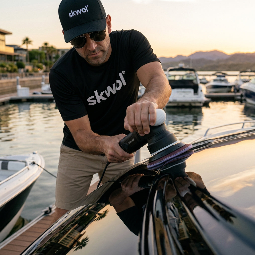 How to Remove Gelcoat Oxidation Without Overcutting Your Boat