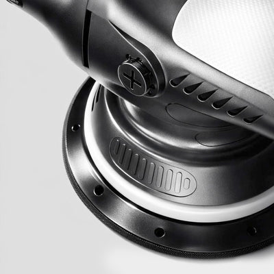 Darktide P21 marine dual action polisher for safe gelcoat polishing and defect removal